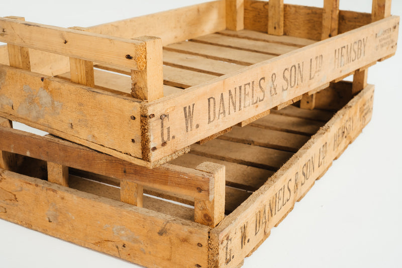 19th Century English Wooden Bank of Drawers