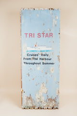 Tristar Cornish Boat Trip Sign/Old Trade Sign