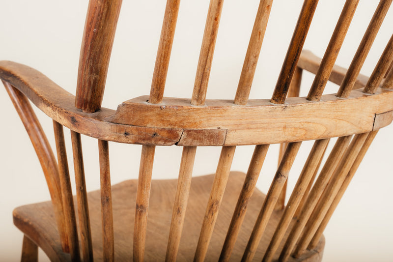 19th-century English Stick Back Windsor Chair