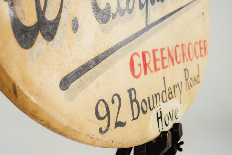 Fruiter/Greengrocers Sign, Hand Painted Circa 1930/40s